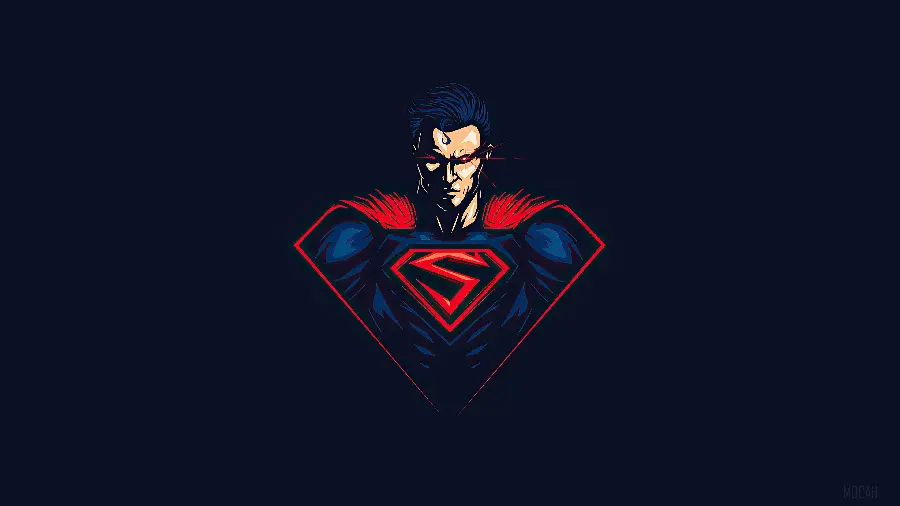 Minimal Superman Image